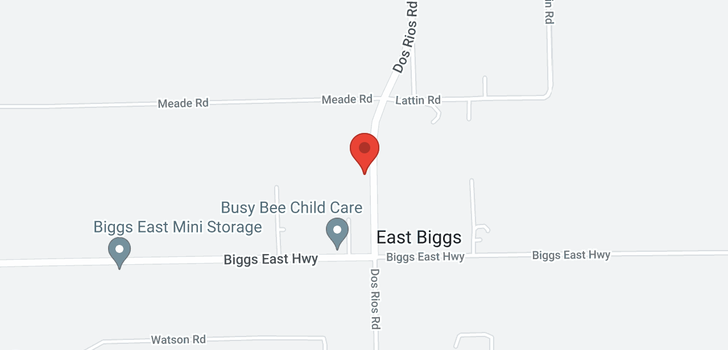 map of 3067 Dos Rios Biggs, CA 95917